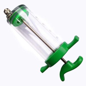 100ml Oral Hand Feeding Syringe | Transparent | Luer Lock | for Veterinary Use (Pack of 1)